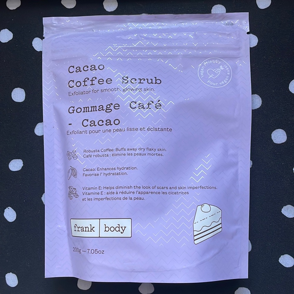 Frank Body Cacao Coffee Scrub